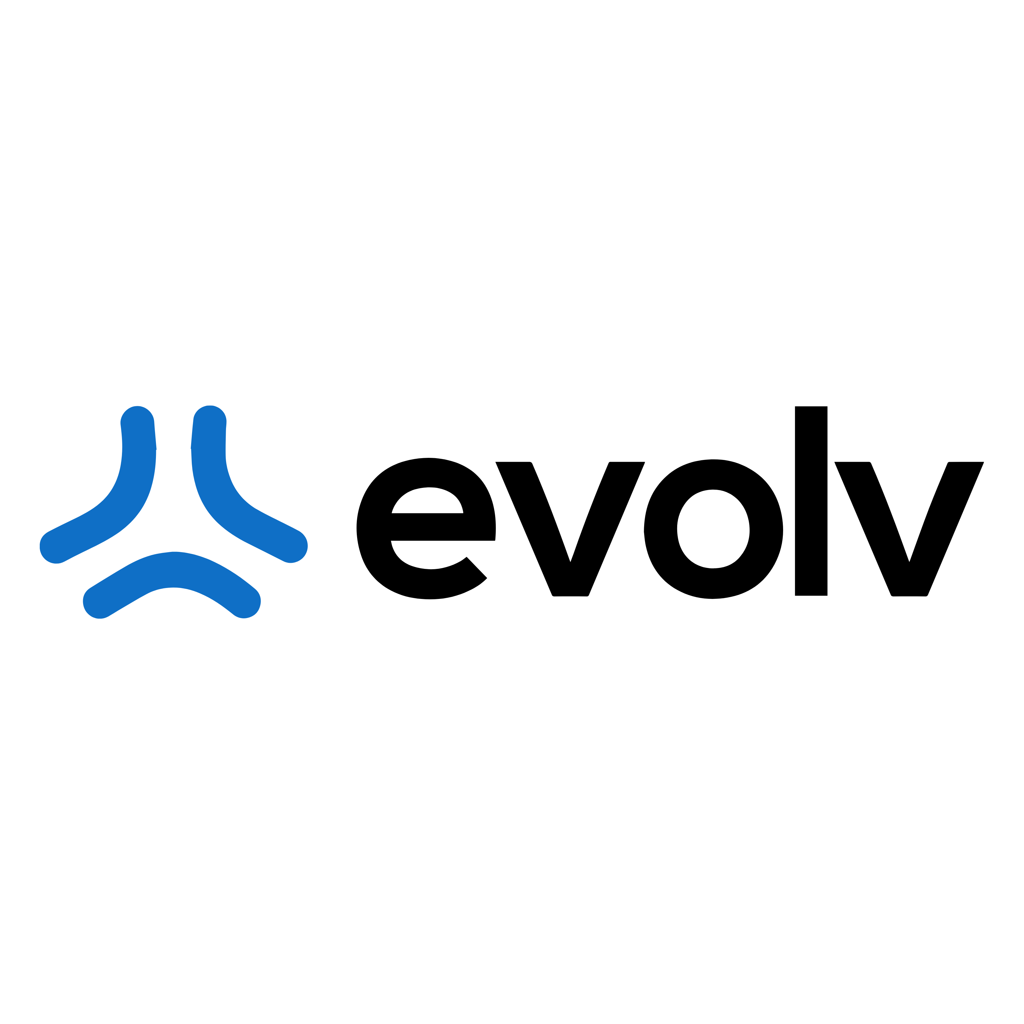 logo for the company evolv